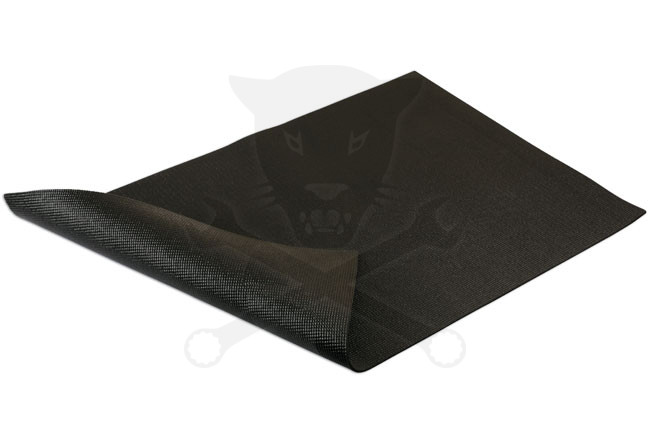 Sárvédő takaró csúszásmentes gumiszőnyeg 900 x 610 x 5 mm - fekete