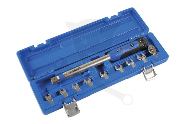 Nyomatékkulcs 010-050 Nm - cserélhető fej 1/4" - kalibrálva