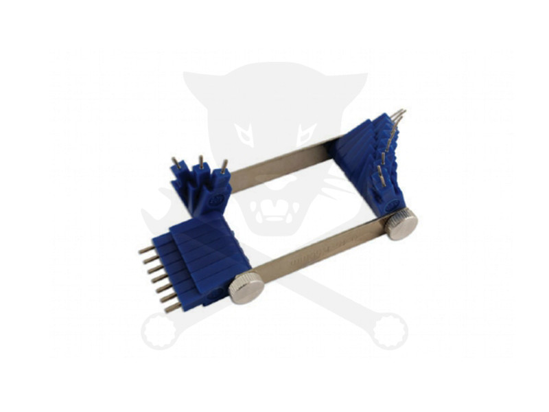 Fúvóka sablon, fúvóka ellenőrző, tisztító 20 részes 0,45-1,50 mm LASER