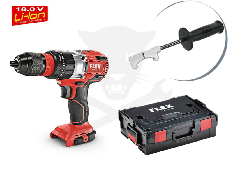 Fúró-csavarozó, akkus 18V -akku nélkül-  90 Nm - Flex (DD 2G 18.0-EC)