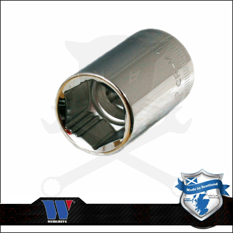 Lok-Typ Dugókulcs - crowafej 1/2" 17 mm 6 lap normál - Welzh