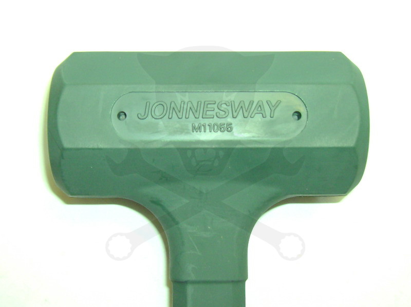 Kalapács, visszacsapásmentes (sörétes) tömör gumi, D55 mm