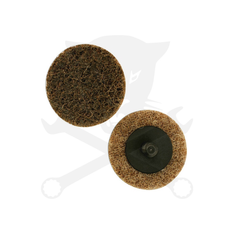 Csiszolótárcsa, vlies - gyorscsatl. D50 mm durva - barna - 1 db