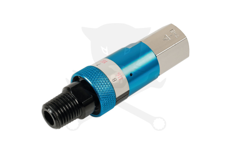 Levegőnyomás-szabályozó közvetlen a szerszám elé - állítható 1/4"