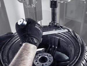 Abroncs szerelő pajszer 30 fokban hajlított Alacsony "PERES" gumikhoz