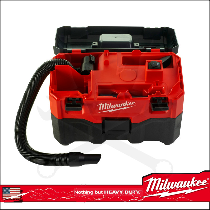 Porszívó, akkus -M18- akku nélkül száraz/nedves 7.5L 80 mbar Milwau (M18 VC2-0)
