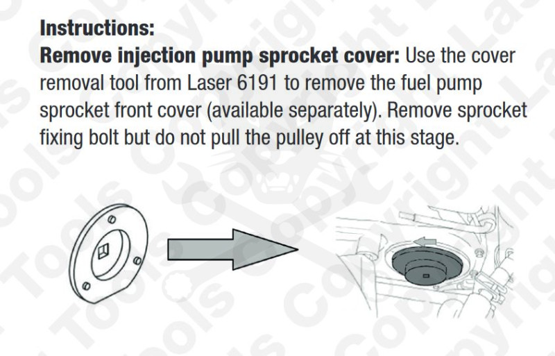 Főtengely szimering felhelyező szerszám - Ford Duratorq - Laser
