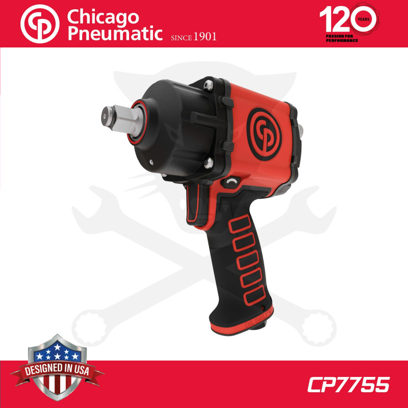 Légkulcs  1/2" 1300 Nm Lazítás - 1080 Nm Meghúzás - Chicago (CP7755)