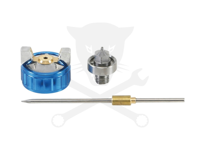 Festékszóró pisztoly, felsőtartályos 0,8 mm-eshez fúvóka 0,8 mm-es