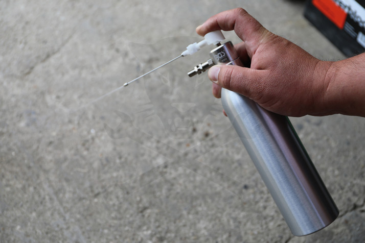 Féktisztító folyadékhoz levegővel utántölthető szóróflakon 650 ml - BGS