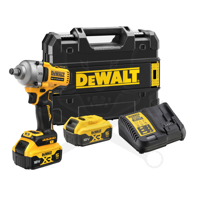 Ütvecsavarozó, akkus 18V  812 Nm 1/2" 2 db 5.0Ah - DeWalt
