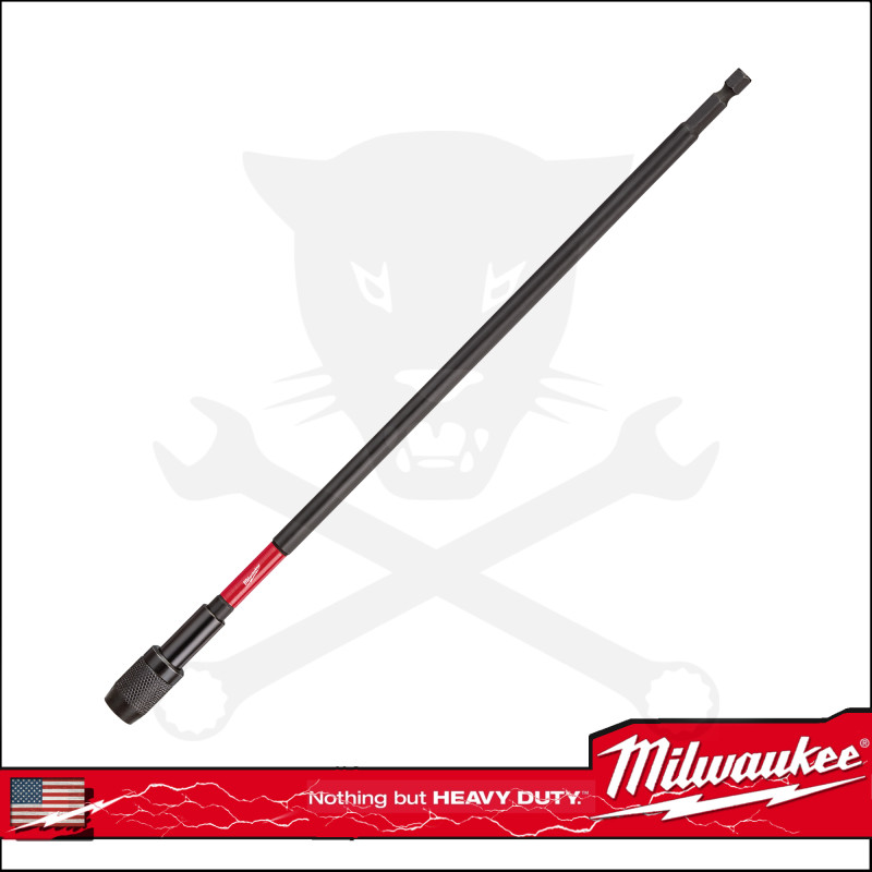 Bit tartó, gyorsváltós, ipari 1/4" mágneses 305 mm - Milwaukee