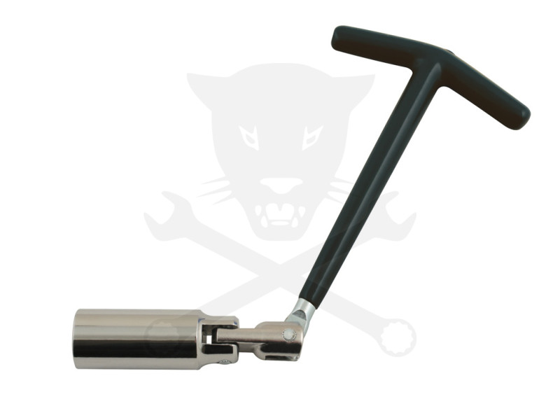 Gyertyakulcs "T" kulcs csuklós 18 mm 140 mm - Laser