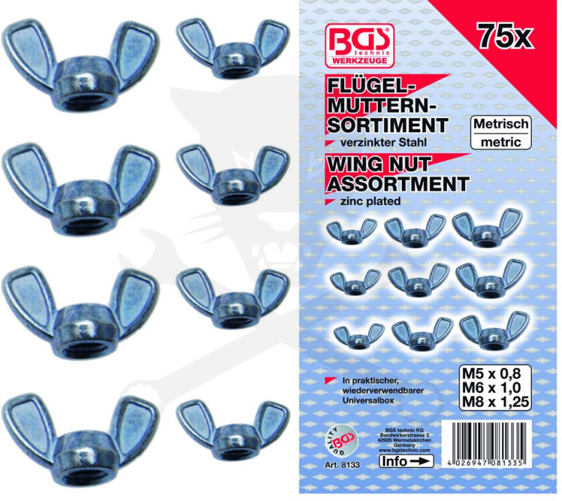 Szárnyas anya készlet 75 részes