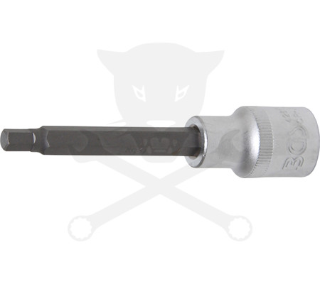 Rátűzőkulcs - crowa+bit 1/2" imbusz  6 mm, hosszú