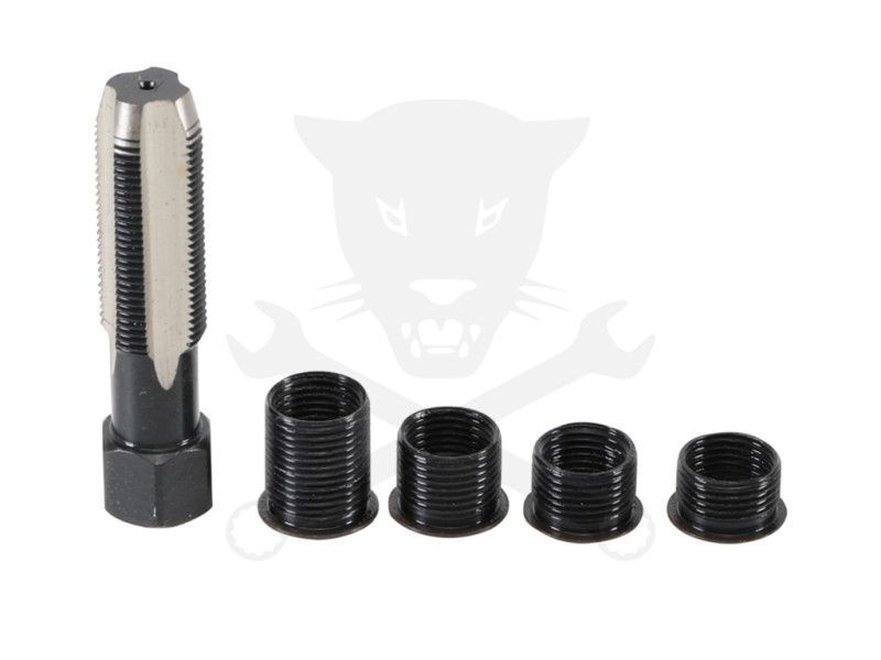 Menetjavító készlet M14x1,25 gyertyamenet -  5 db-os - BGS