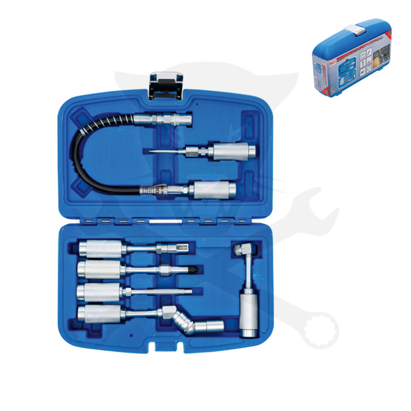 Zsírzófej készlet, adapterekkel BGS