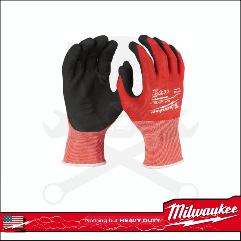 Kesztyű - vágásbiztos 1. vágási szint  9/L - Milwaukee