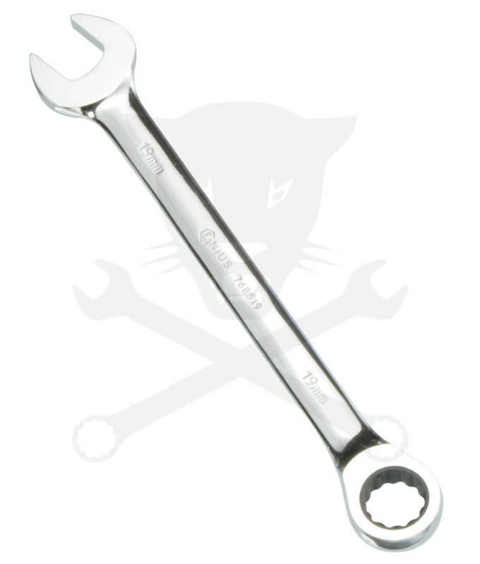 Csillag-villás racsnis 12-es Genius