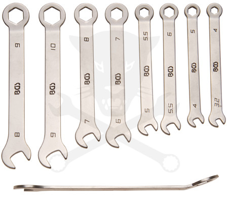 Csillag-villáskulcs készlet mini 3.2-4-5-5.5-6-7-8-9-10 mm 8 db-os - BGS