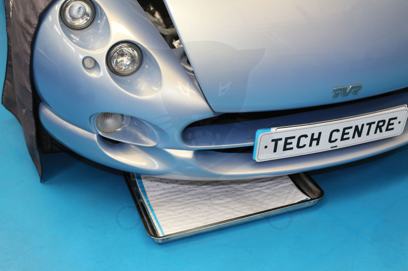 Olajfelfogó csepptálca 600x400 mm - Rozsdamentes