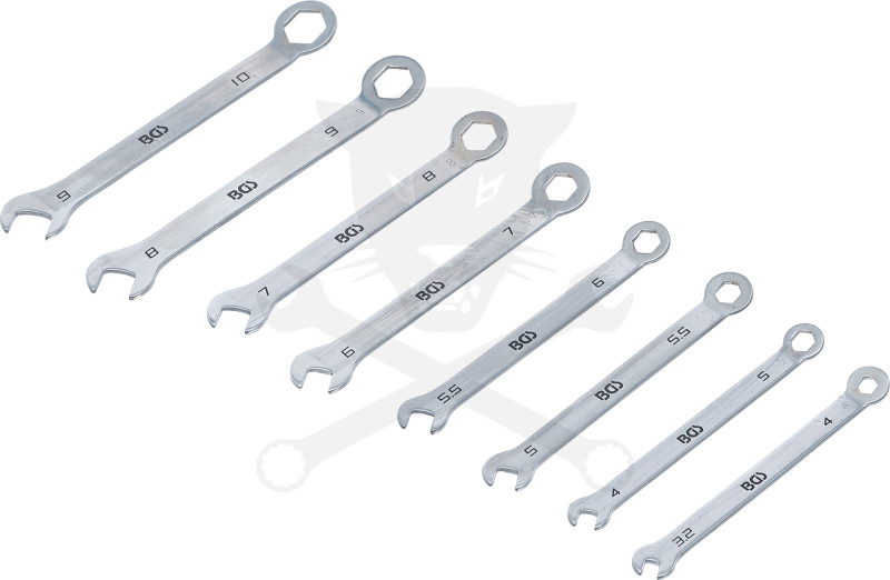 Csillag-villáskulcs készlet mini 3.2-4-5-5.5-6-7-8-9-10 mm 8 db-os - BGS