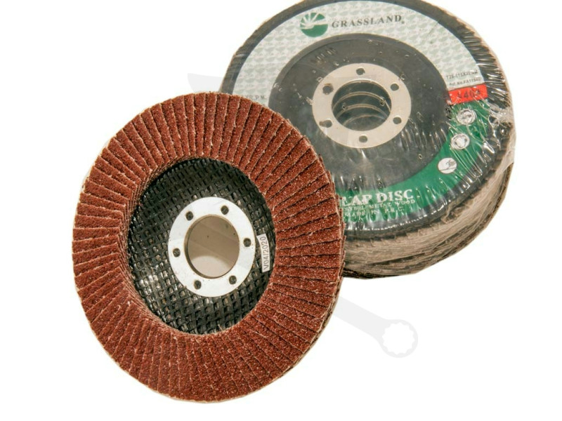 Csiszolótányér, lamellás 125 mm  P40 - acél