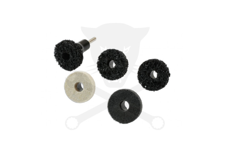 Felülettisztító készlet - négertárcsa korong 6 részes készlet