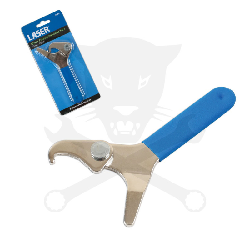 Rugóállító kulcs motorkerékpárhoz 35-75 mm - Laser