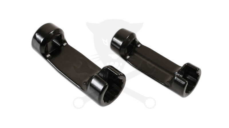 Üzemanyagcső kulcs 12 lapú nyitott 2 db-os 14 mm + 17 mm  - BMW