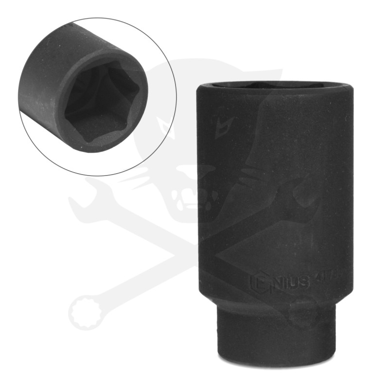 Légkulcsfej 1/2" 6 l.h. 32-es Genius