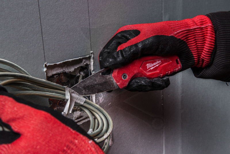 Vágókés, önvisszahúzó biztonsági - pengetartós - Milwaukee