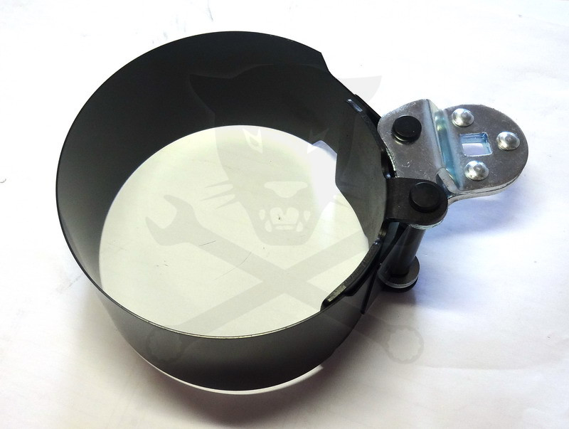 Olajszűrő leszedő acélszalagos 120 - 140 mm EXTRA ERŐS