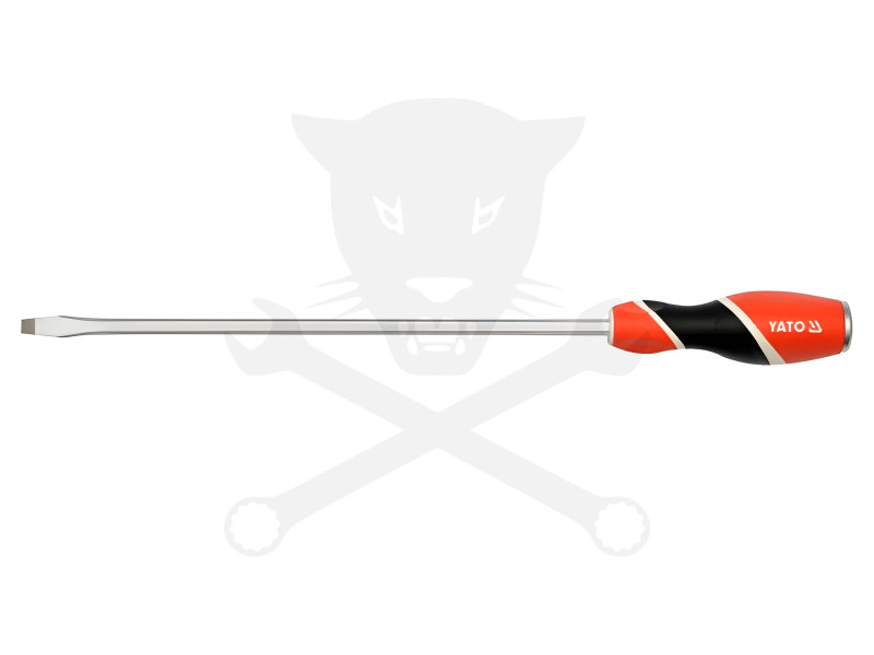 Csavarhúzó üthető lapos 6x250 mm ipari - Yato