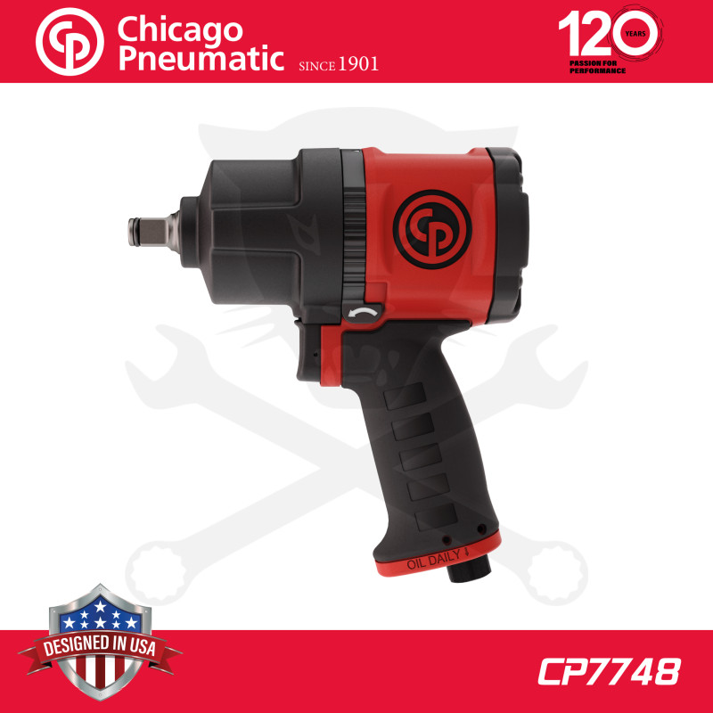 Légkulcs  1/2" 1300 Nm Lazítás - 786 Nm Meghúzás - Chicago
