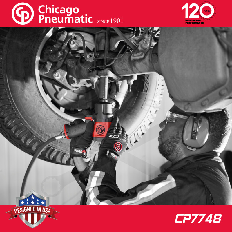 Légkulcs  1/2" 1300 Nm Lazítás - 786 Nm Meghúzás - Chicago