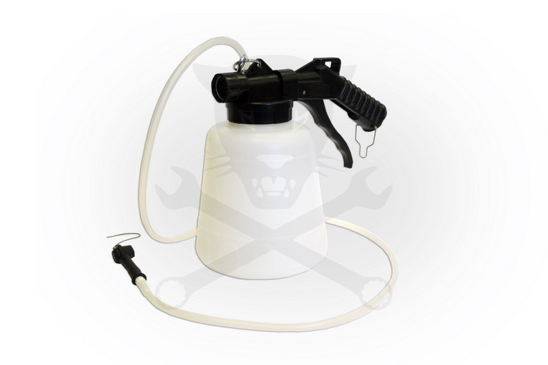 Féklégtelenítő kanna vákuumos + vákuumos leszívó kanna 0,75 literes