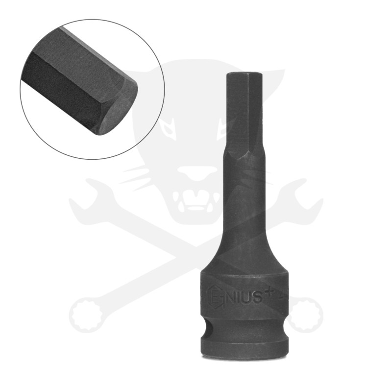 Légkulcs imbuszfej 1/2" 08-as Genius