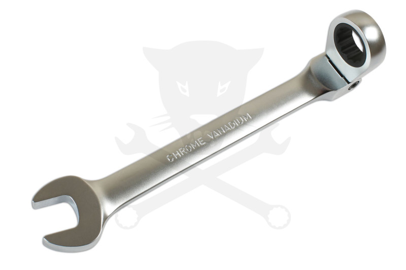 Csillag-villás racsnis-csuklós készlet 8-19 mm 12 részes - AT18 -