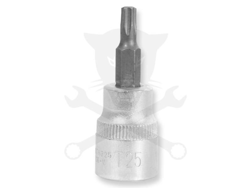 Rátűzőkulcs - crowa+bit 3/8" torx T27