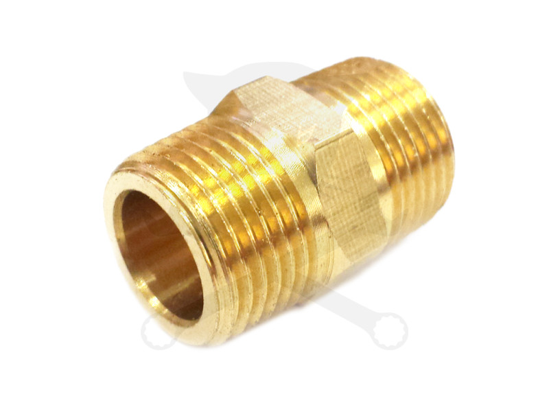 Levegő csatlakozó közcsavar külső-külső   3/8"-3/8" KK