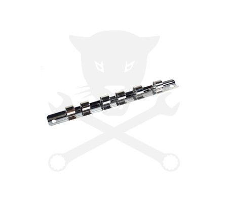 Dugókulcstartó sín    1/4"  7 db-os BGS