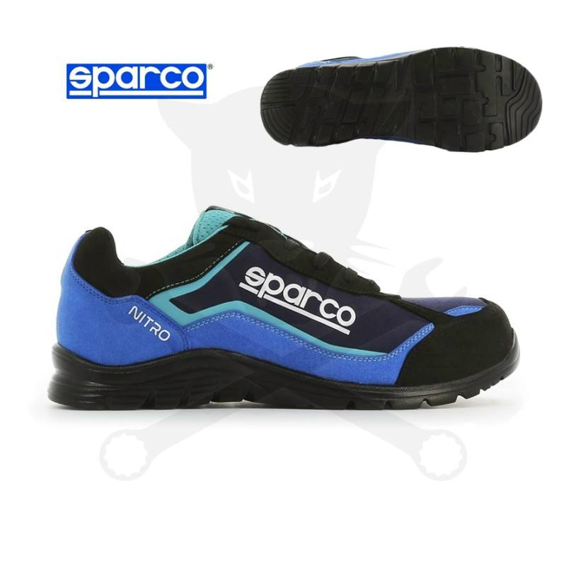 Munkavédelmi cipő SPARCO - NITRO S3 kék 43-as
