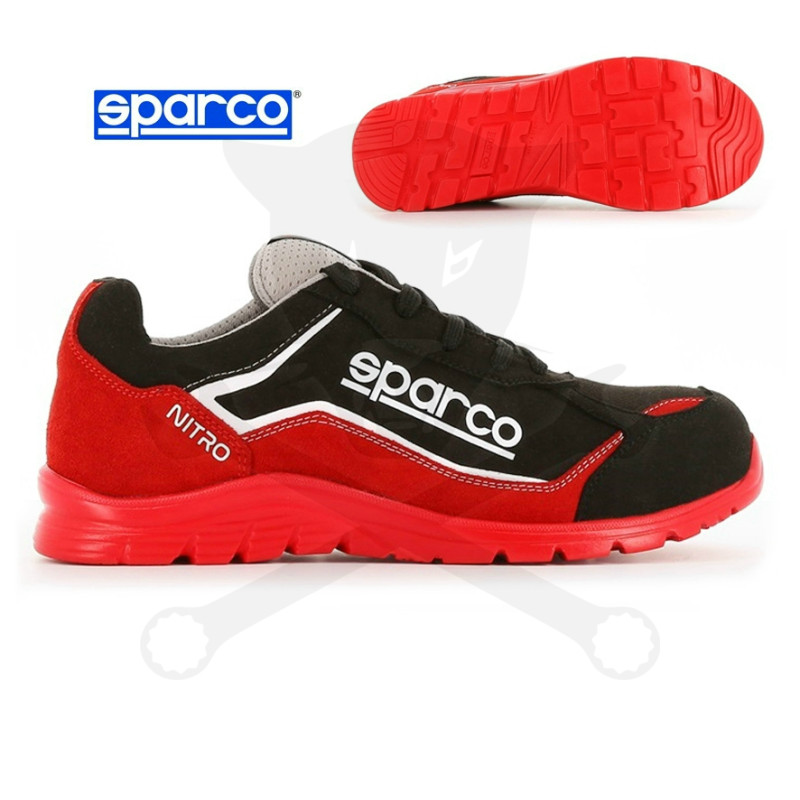 Munkavédelmi cipő SPARCO - NITRO S3 piros 43-as