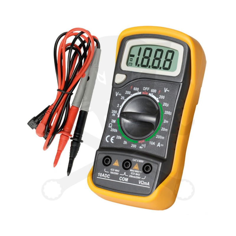 Multiméter, digitális DC 600 / AC 600V  NEM RENDELHETŐ