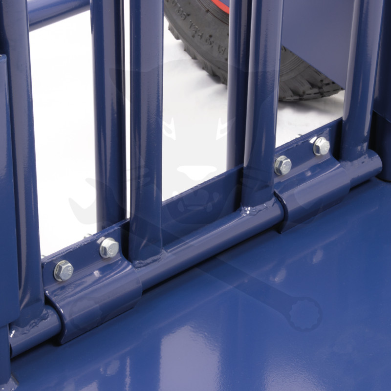 Molnárkocsi 250 kg terhelhetőséggel + lenyitható 2. rakfelület BF22