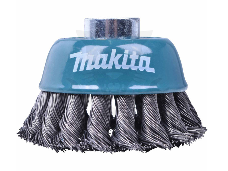 Drótkorong, fonott  75 mm M14 kúpos- Makita