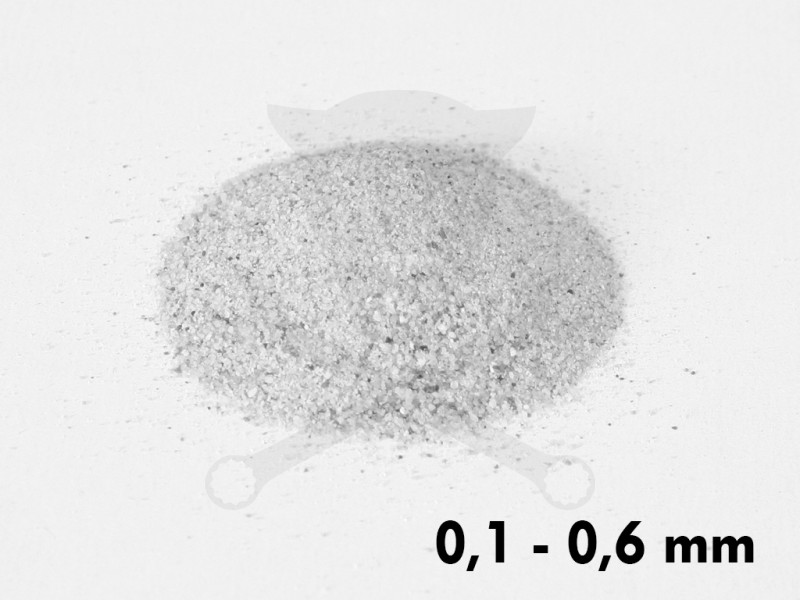 Homok kvarc 0,1-0,6 mm 25 kg zsákos kiszerelés (HOM0.1-0.6/25)
