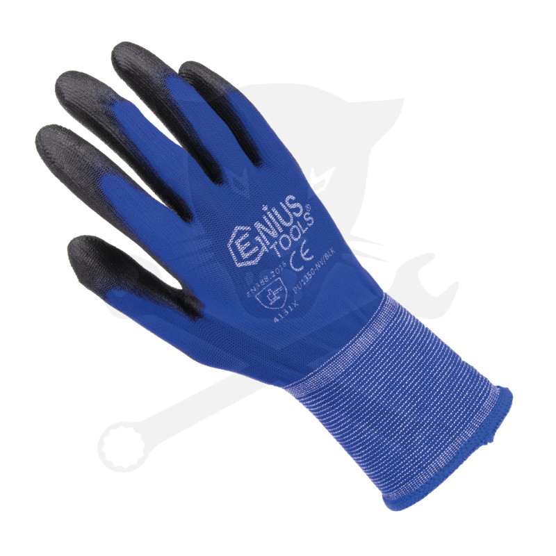 Kesztyű - szerelőkesztyű - Genius kék XXL-es 11-es