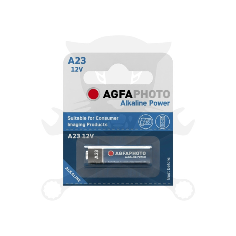 Elem 12V - A23 / LR23A riasztóelem - alkáli AgfaPhoto (AGFA-12V-A23-A)